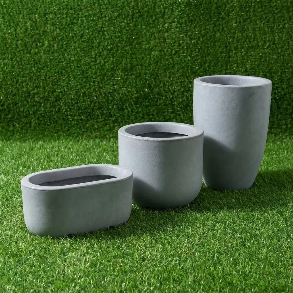 Kit 3 Vasos em Polietileno Doha e Pequim