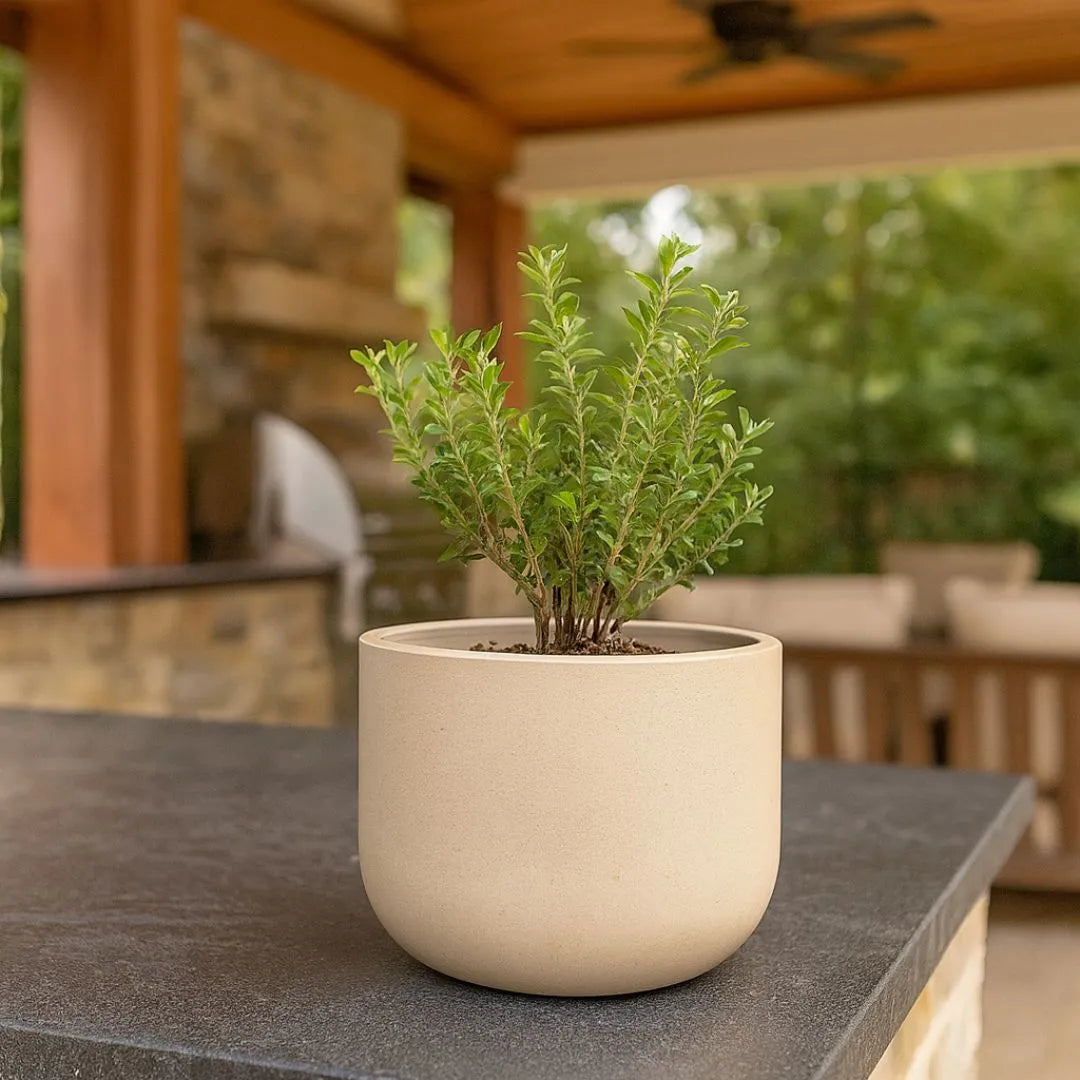 Vaso Doha Médio em Polietileno