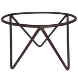 Suporte Tripé Redondo de Ferro 20cm