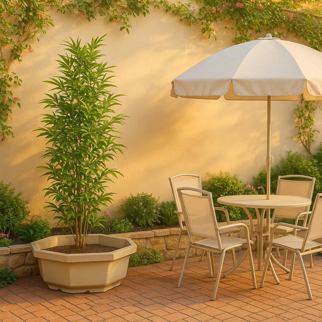 Vaso Bacia Oitavado Siena em Polietileno