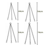 Kit com 12 Correntes Triplas Para Vasos Suspensos