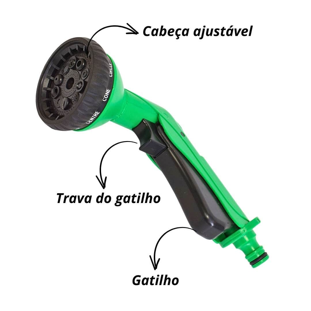 Conjunto Irrigação Hidropistola + Engates