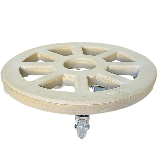 Suporte com Rodas de Silicone para Vasos Redondos
