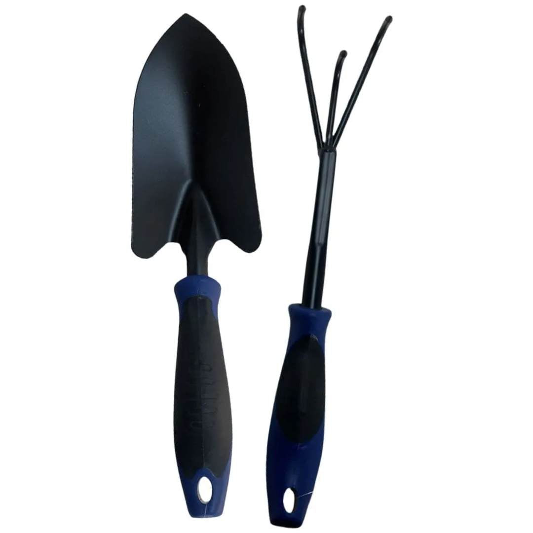 Kit Ferramentas para Jardinagem 2 peças - Preto