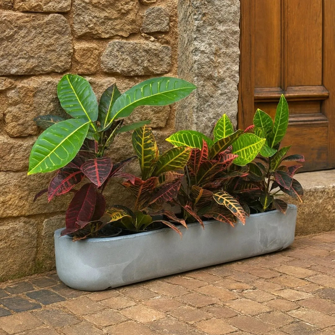Jardineira Doha em Polietileno 80x17cm