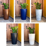 Kit 3 Vasos Linha Damasco em Polietileno