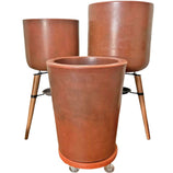 Kit Com 3 Vasos de Luxo Para Planta Decoração Apartamento
