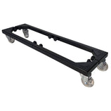 Suporte Ajustável com Rodas de Silicone para Jardineiras