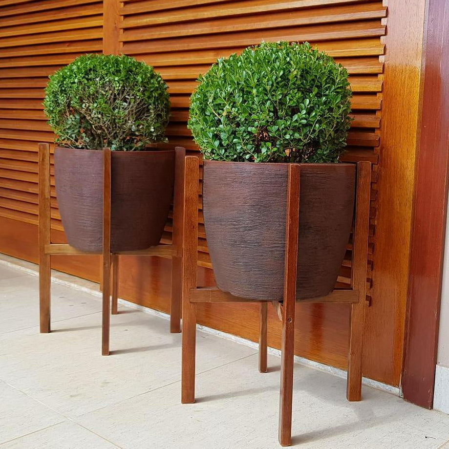 Suporte Tripé de Madeira 54cm