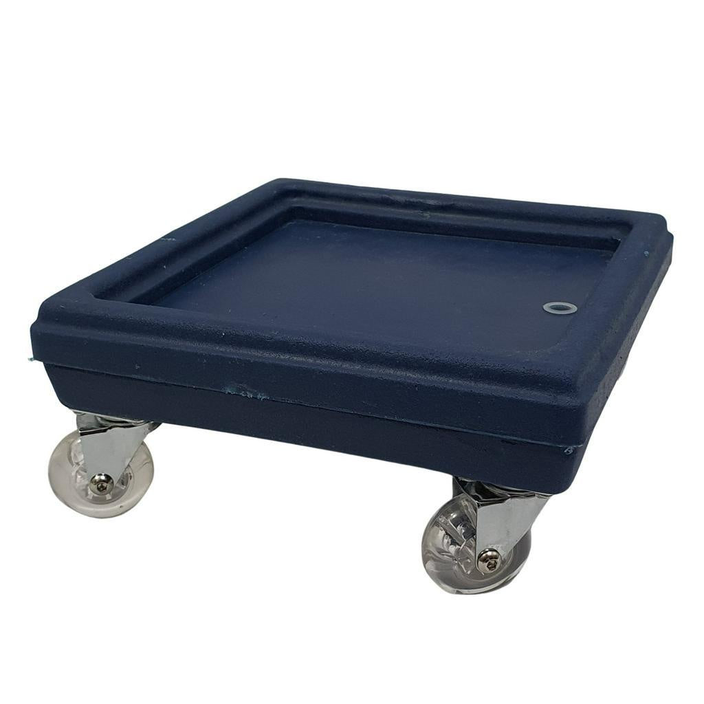 Prato Quadrado com Reservatório e Rodas - Anti dengue