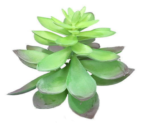 Kit 4 Suculentas Artificiais Decorativas