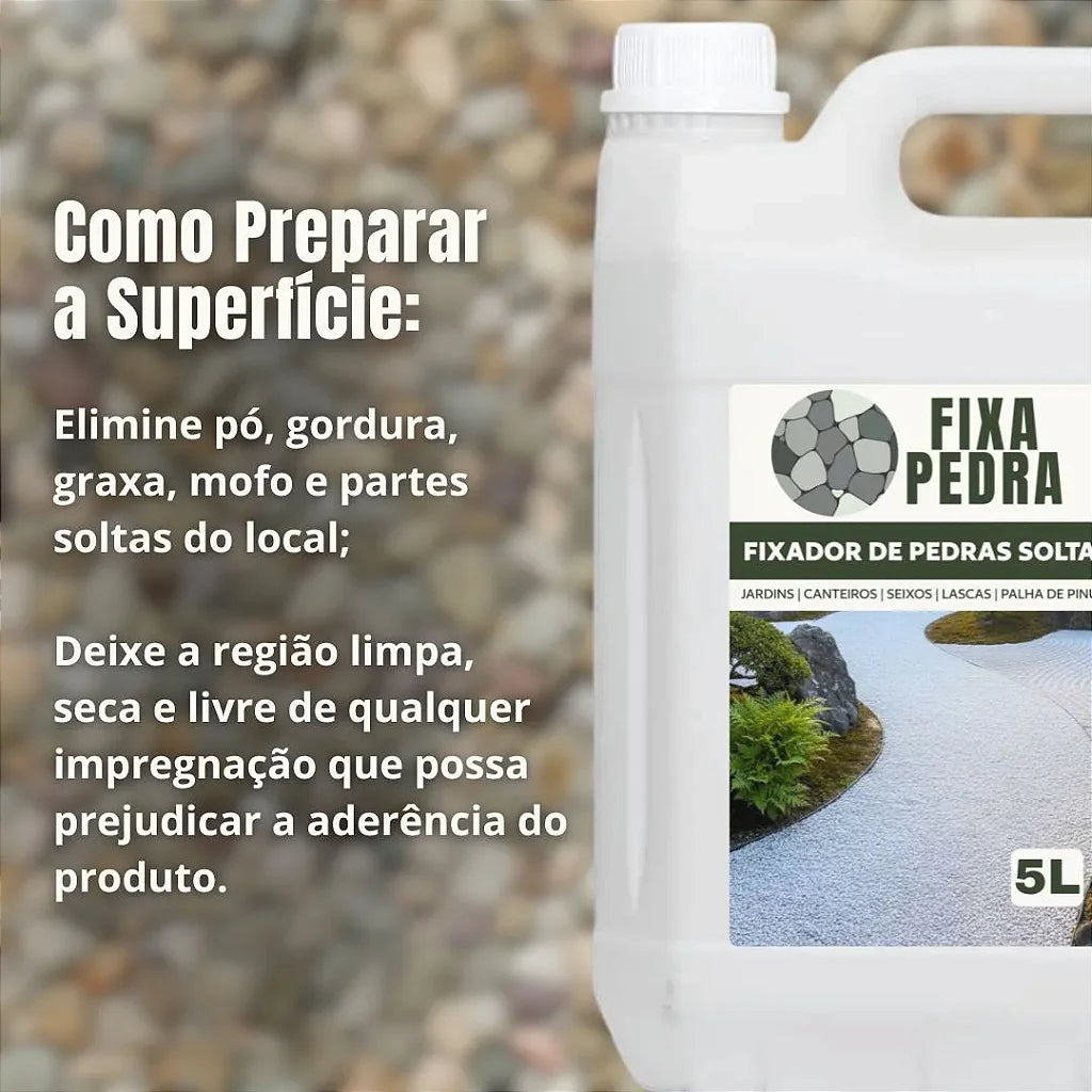 Fixador de Pedras Soltas e Seixos 1L