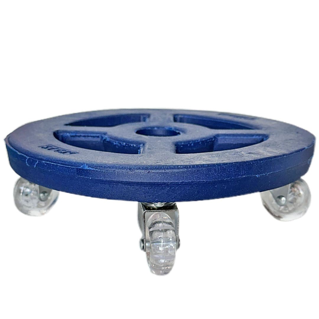 Suporte com Rodas de Silicone para Vasos Redondos