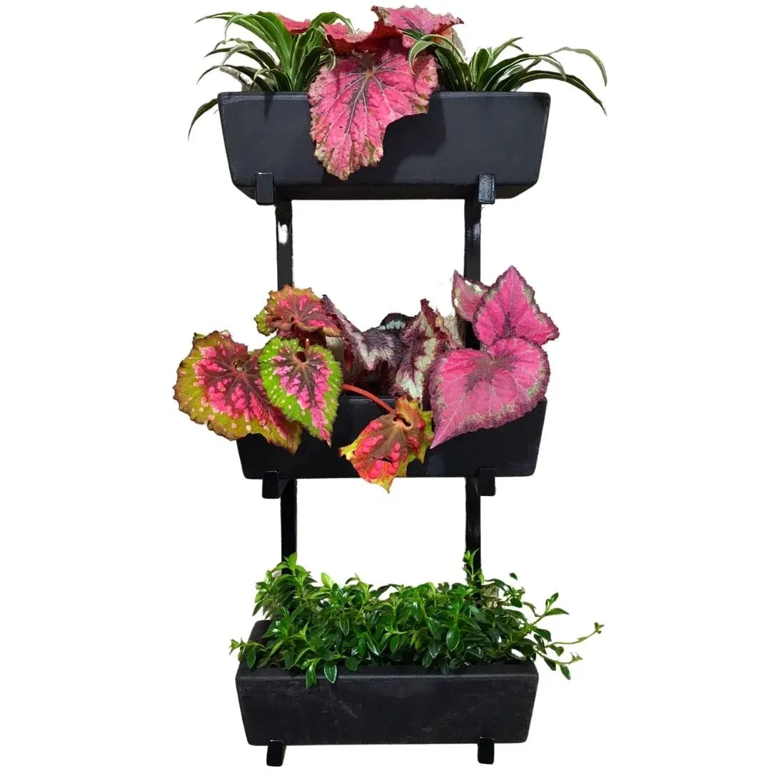 Suporte Jardim Vertical com Jardineira