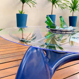 2 Cadeiras e Mesa Decoração Jardim Varanda Kit Copacabana