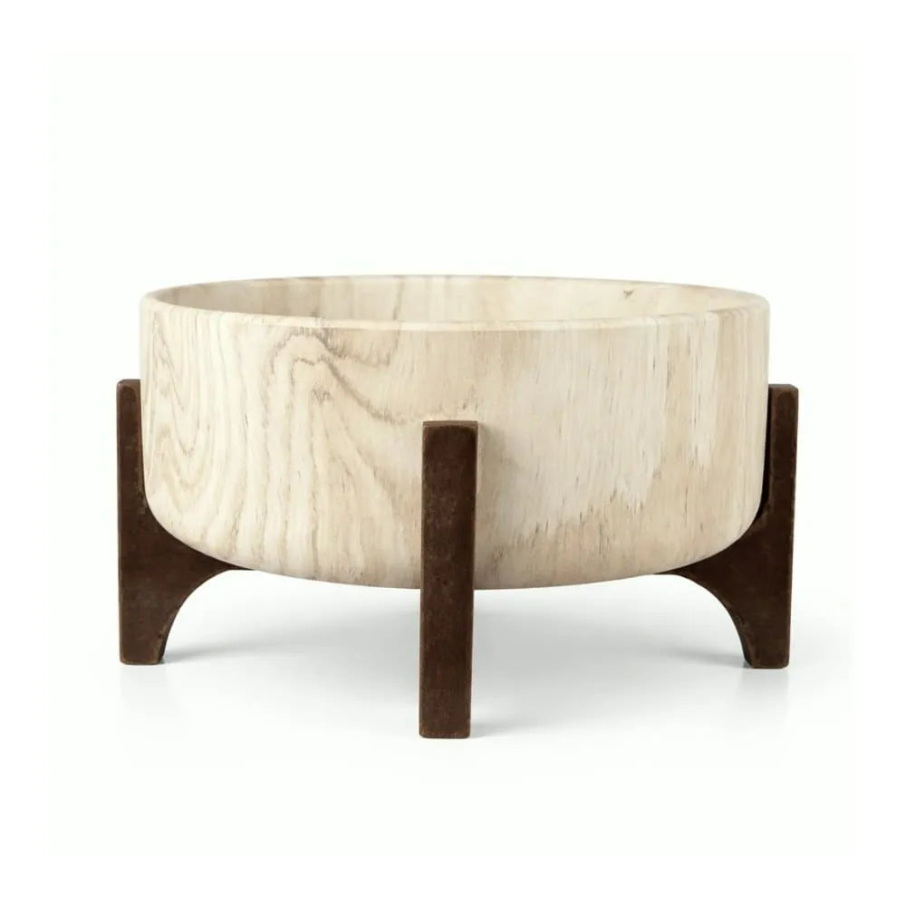 Vaso Bacia Linha Genebra com Suporte de Madeira