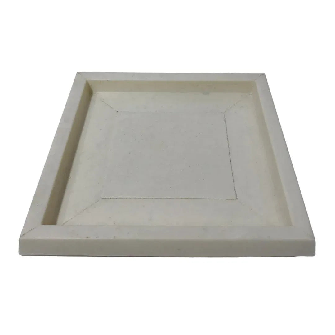 Prato Quadrado de Chão em Polietileno
