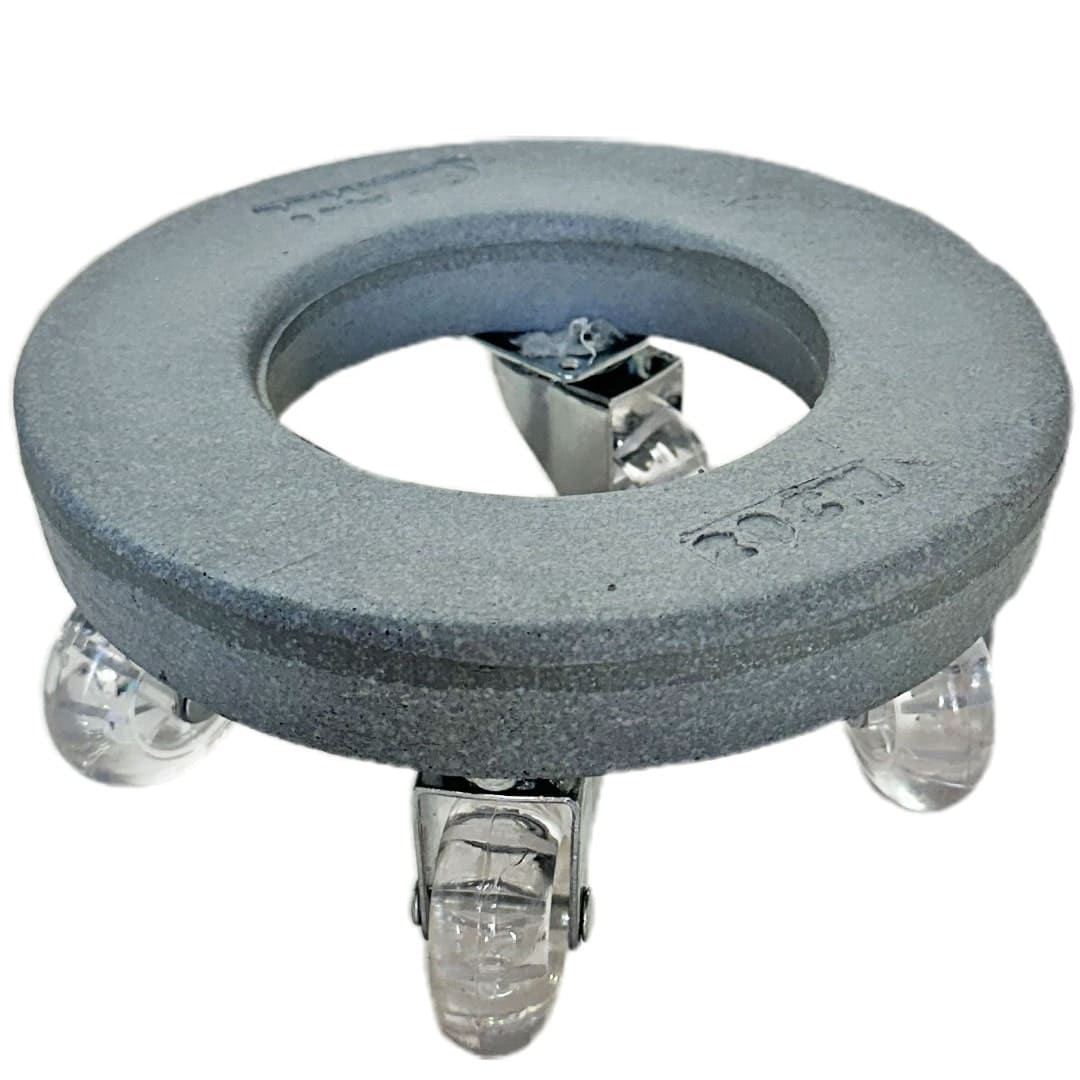 Suporte com Rodas de Silicone para Vasos Redondos