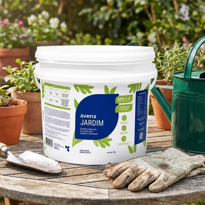 Adubo Para Plantas Fertilizante Avena Jardim 3kg