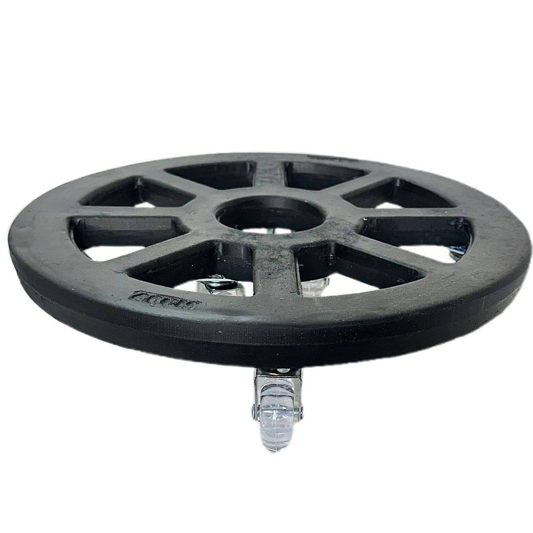 Suporte com Rodas de Silicone para Vasos Redondos