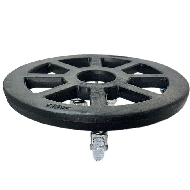 Suporte com Rodas de Silicone para Vasos Redondos