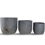 Kit 3 Vasos Linha Genebra em Cerâmica