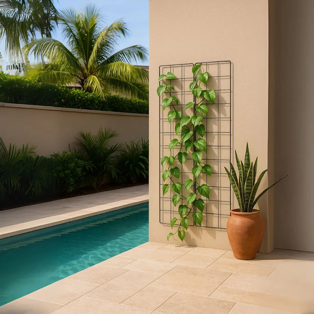 Suporte para Jardim Vertical Painel Treliça Dobrável