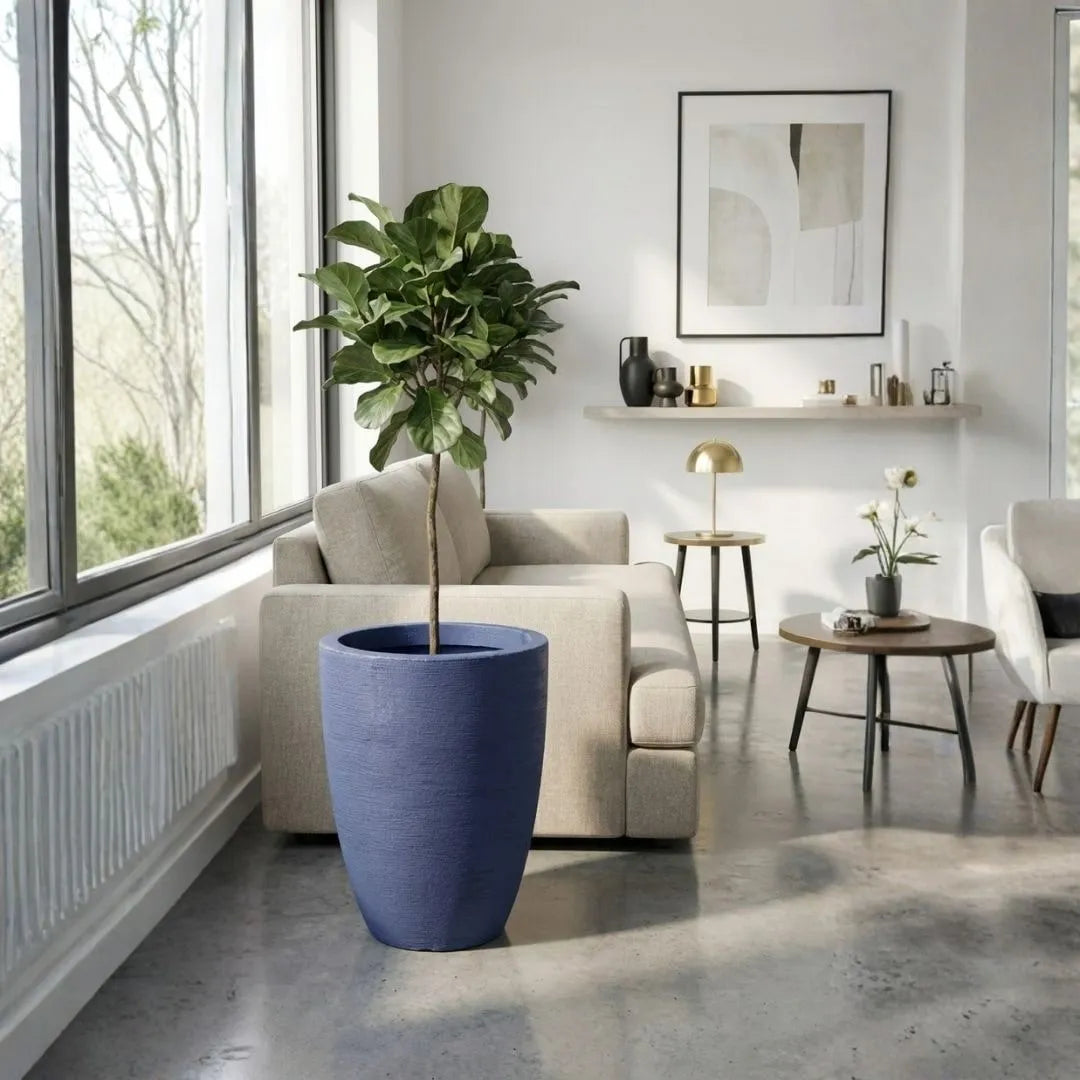 Vaso Pequim em Polietileno Texturizado 52x39cm