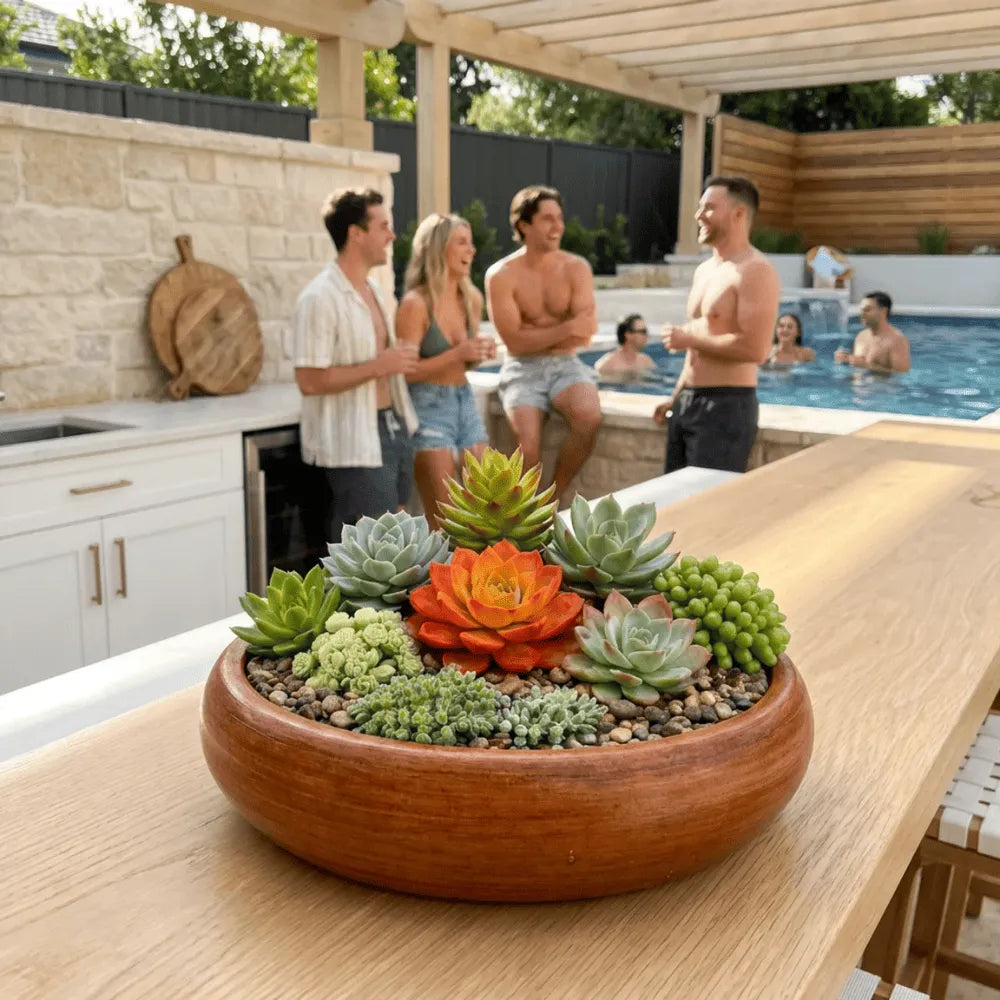 Vasos de Cerâmica para Suculentas