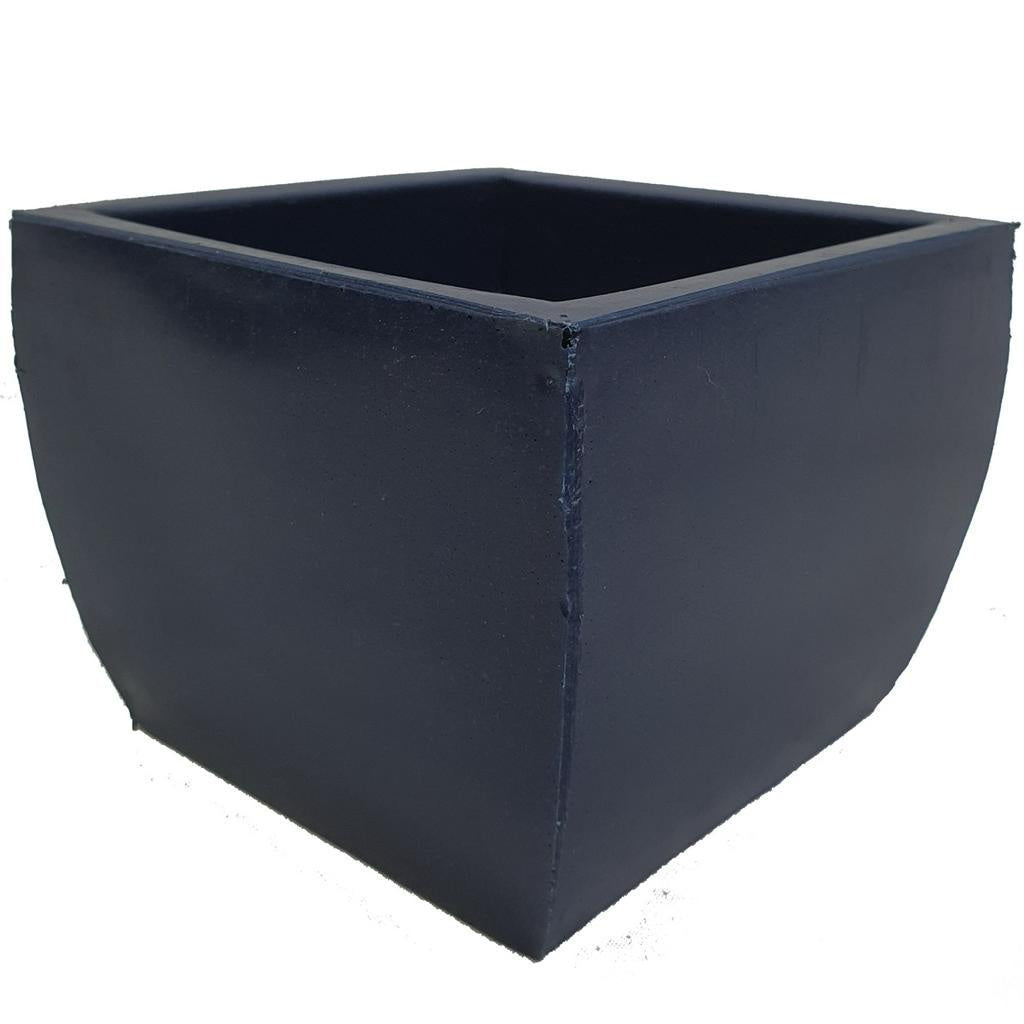 Vaso Cachepot Quadrado em Polietileno 14x17cm