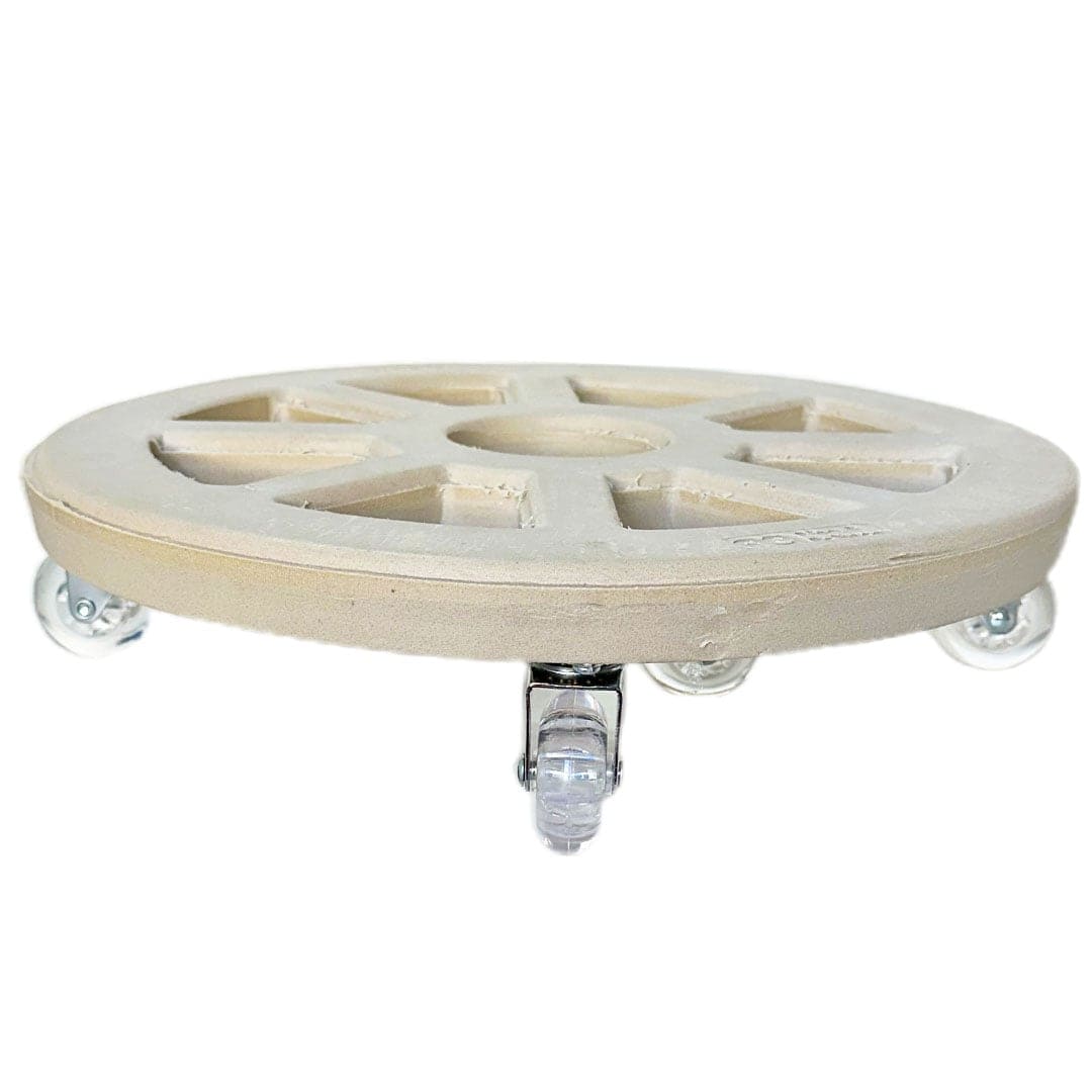 Suporte com Rodas de Silicone para Vasos Redondos