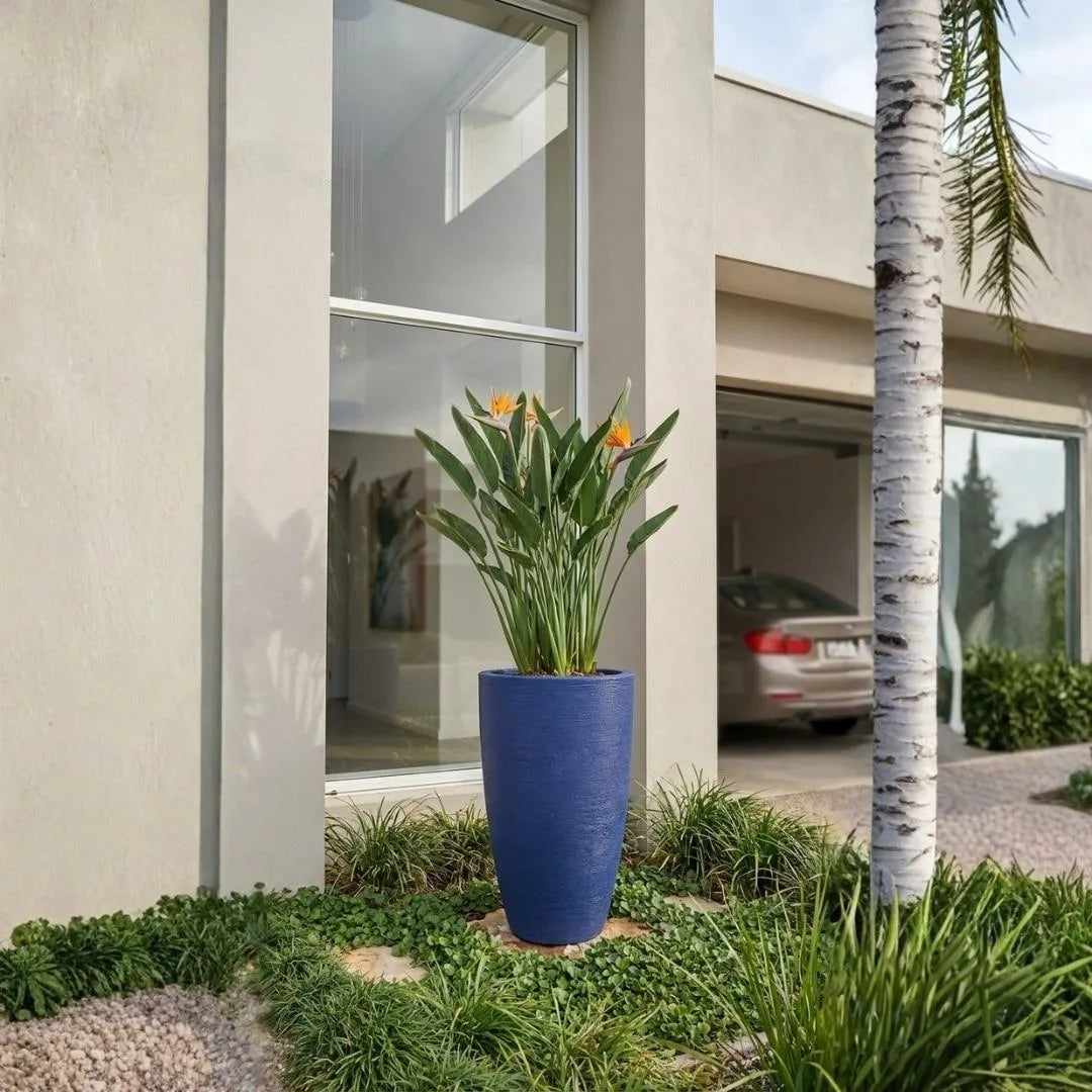 Vaso Pequim em Polietileno Texturizado 68x42cm