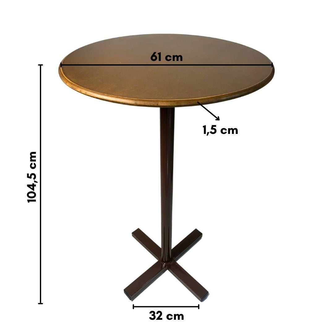 Mesa Bistrô Alta 60cm