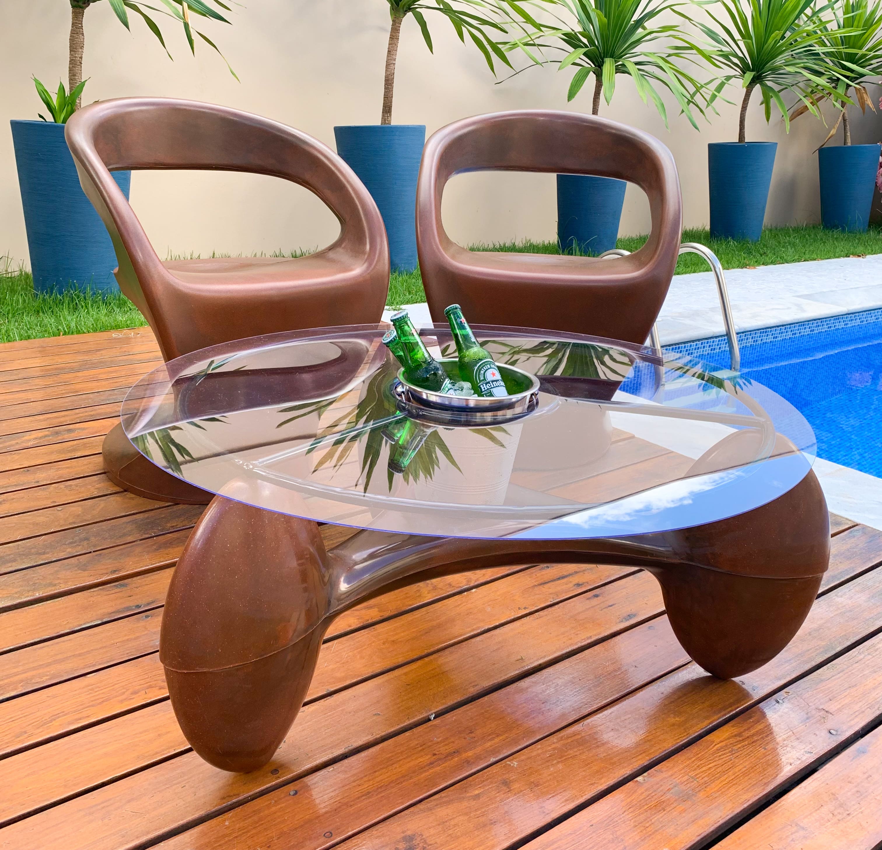 Cadeira Poltrona Astúrias de Polietileno