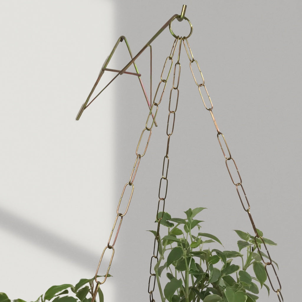 Suporte A de Ferro para Vasos Suspensos 20cm