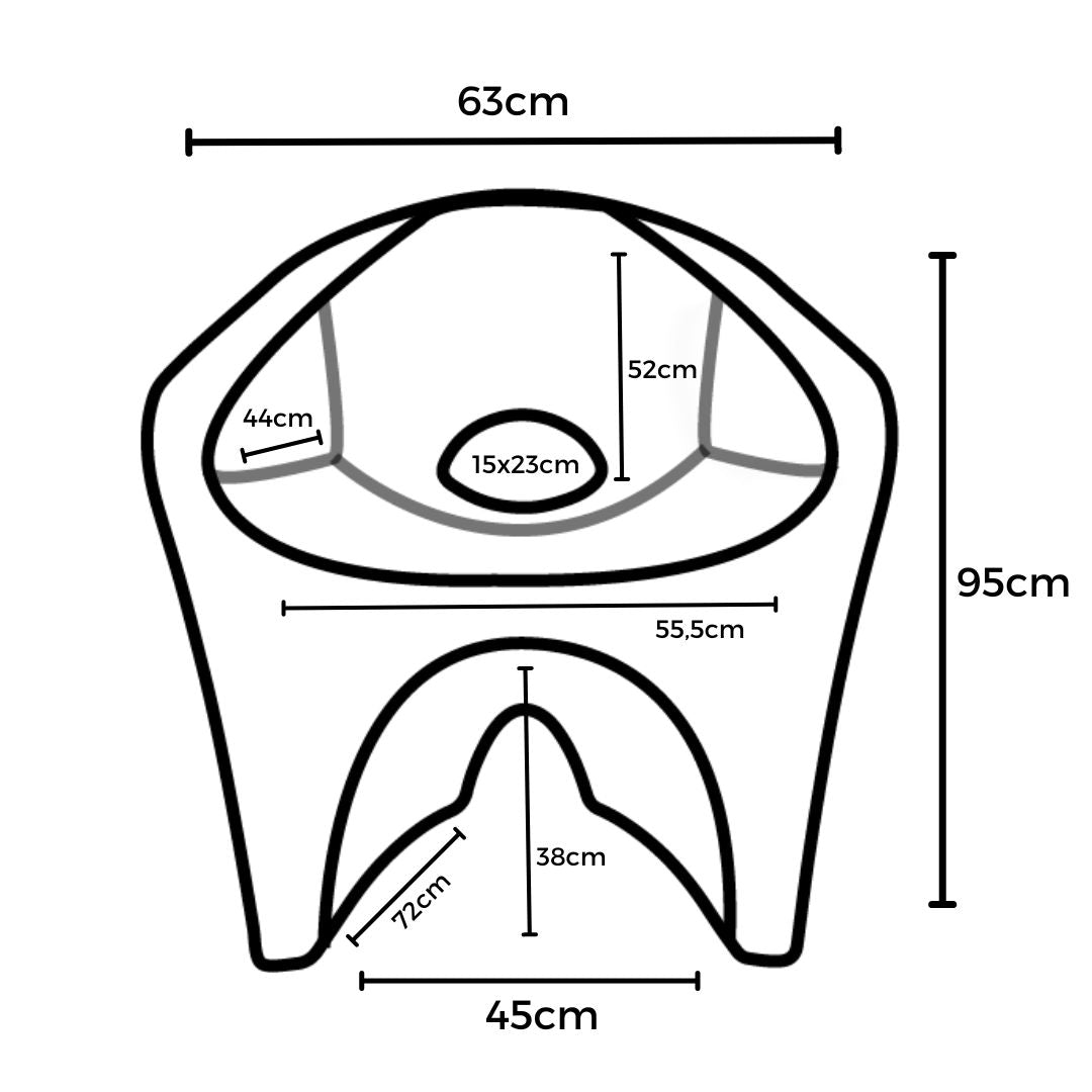 Cadeira Ipanema de Polietileno