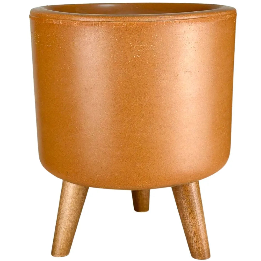 Mini Vaso Linha Doha 22cm com Tripé