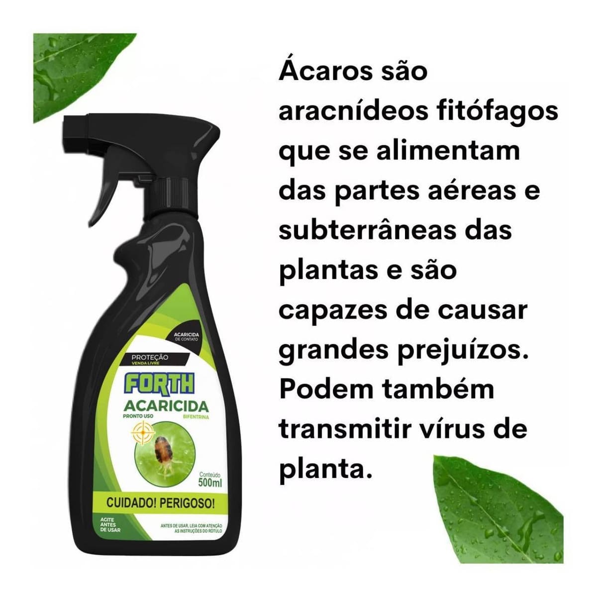 Inseticida Acaricida Forth 500ml