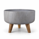 Vaso Bacia Linha Genebra com Tripé de Madeira