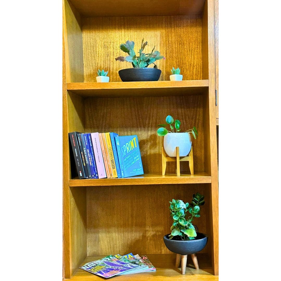 Kit 3 Vasos Pequenos para Espaços Compactos