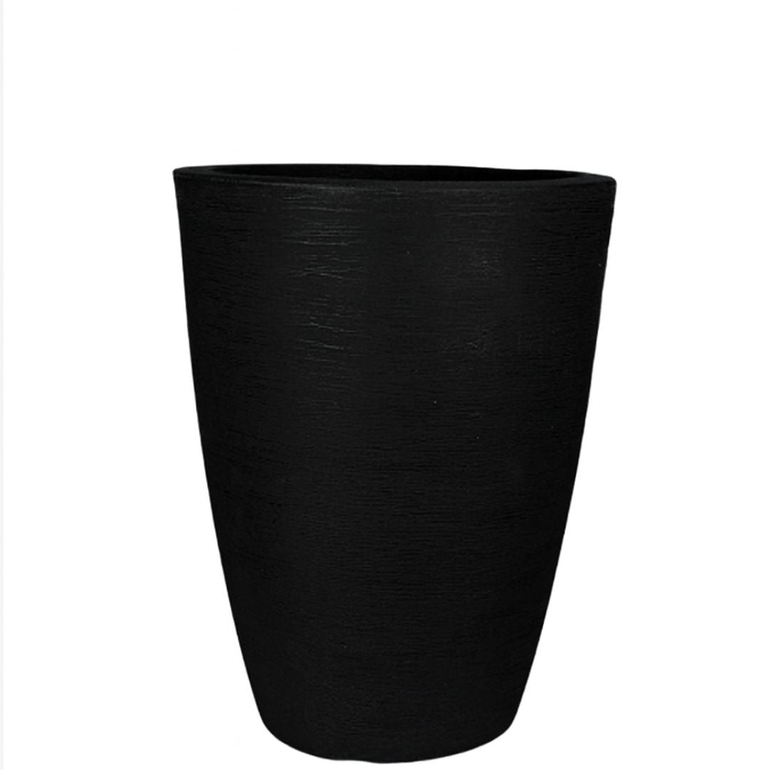 Vaso Pequim em Polietileno Texturizado 30x24cm
