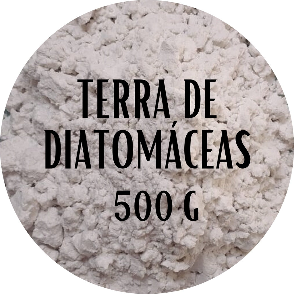 Terra de Diatomáceas 500g