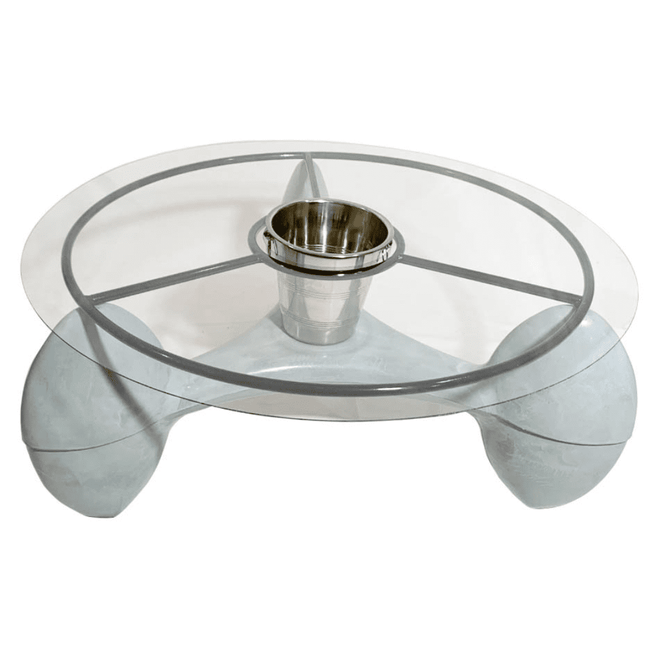 Mesa de Centro com Champanheira - Área Externa