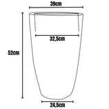 Vaso Pequim em Polietileno 52x39cm