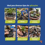 Casca de Arroz Carbonizada Substrato Orgânico Avena 5L