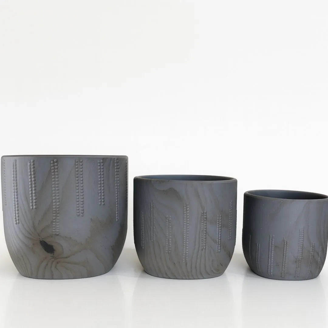 Vaso Cachepot Linha Genebra em Cerâmica