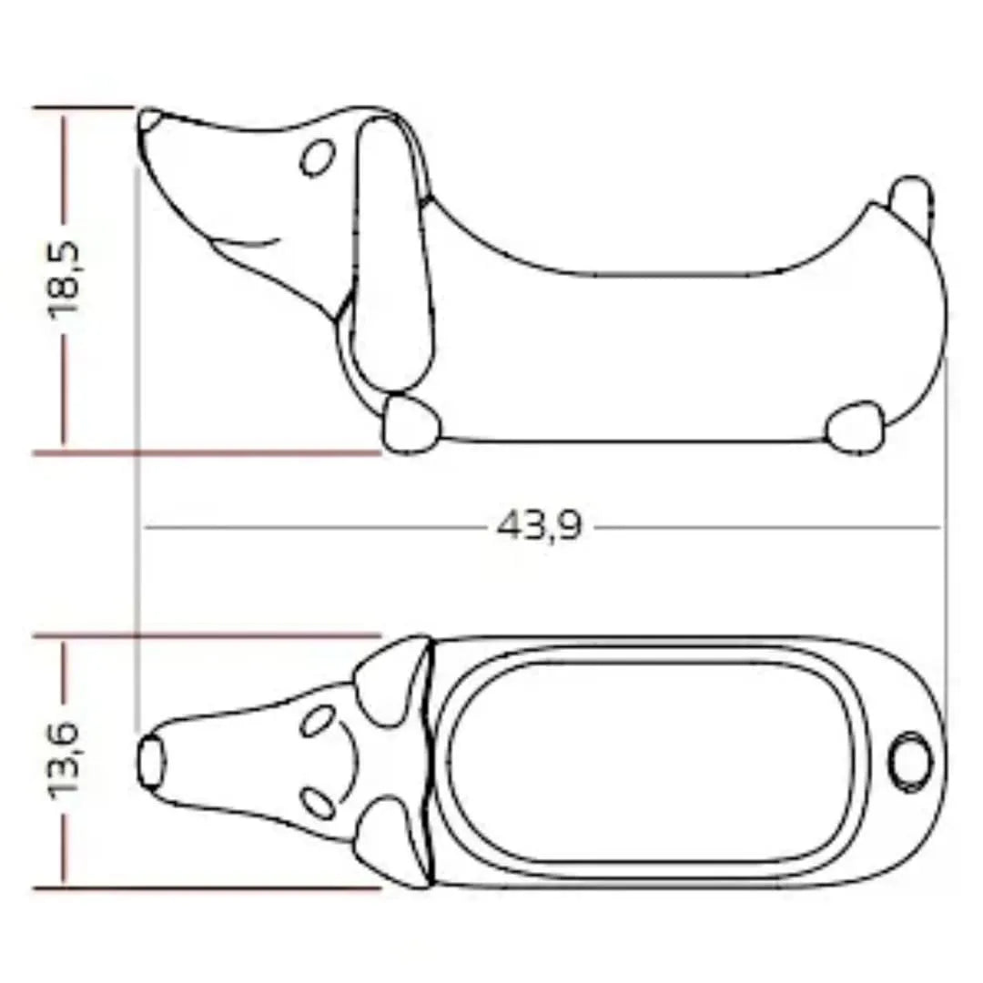 Vaso Decorativo Cachorro