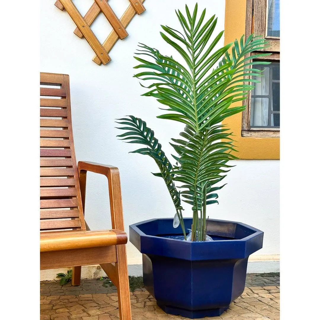 Vaso Oitavado Siena em Polietileno 48cm