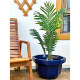 Vaso Oitavado Siena em Polietileno 48cm