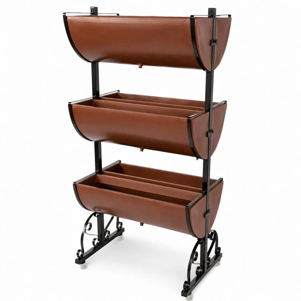 Horta Vertical com 6 Jardineiras
